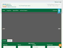 Tablet Screenshot of abacus-property.com